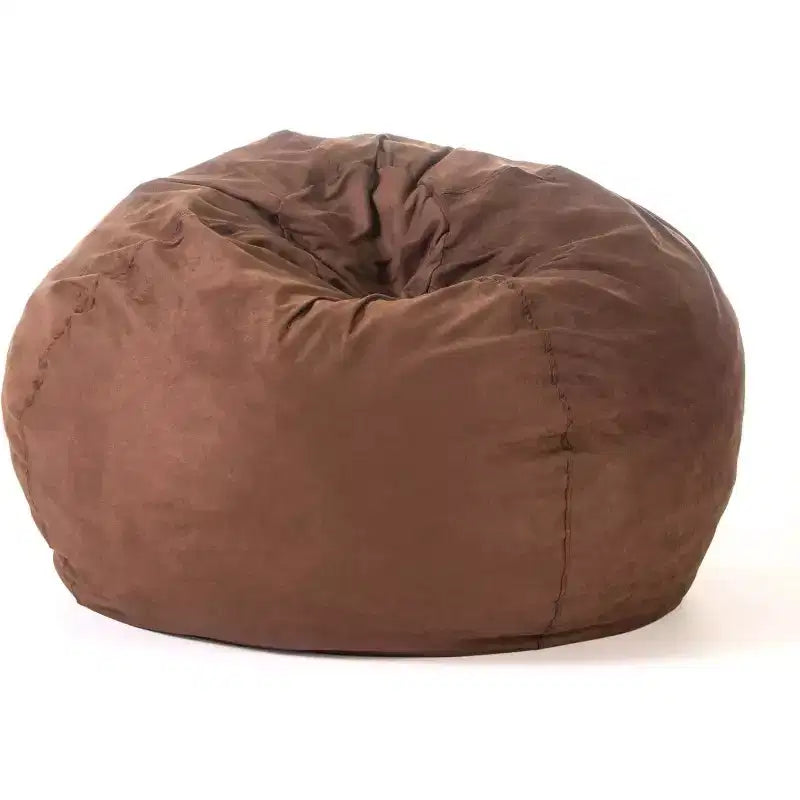 Pouf géant TUYOHW avec housse en microsuède amovible et lavable, Canapé de salon pour adultes, Canapé confortable pour salon chambre à coucher