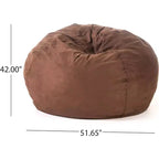 Pouf géant TUYOHW avec housse en microsuède amovible et lavable, Canapé de salon pour adultes, Canapé confortable pour salon chambre à coucher