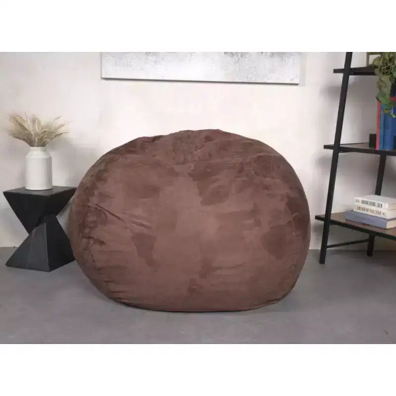 Pouf géant TUYOHW avec housse en microsuède amovible et lavable, Canapé de salon pour adultes, Canapé confortable pour salon chambre à coucher