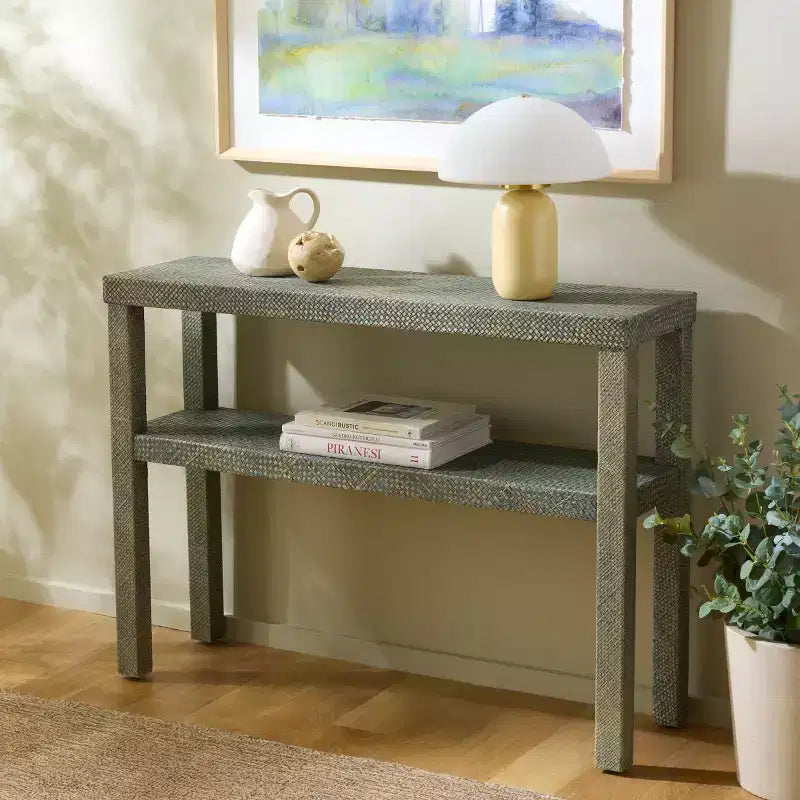 Table console en raphia Apis - CNS6607 - Safavieh