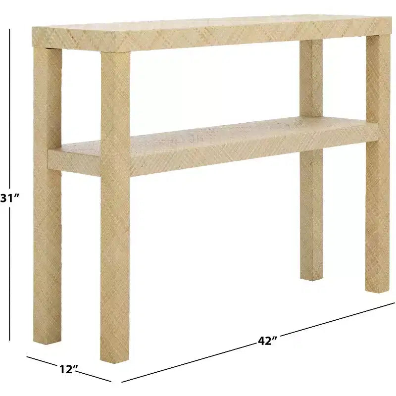 Table console en raphia Apis - CNS6607 - Safavieh