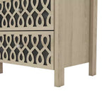 Tables de chevet Galano Modern à 2 tiroirs avec rangement ouvert - Lot de 2 - 53,1 cm (L) x 39,9 cm (P) x 57,7 cm (H)