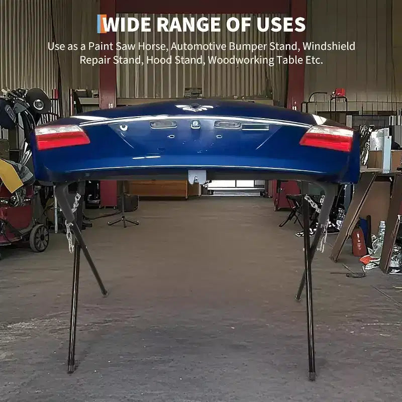 Établi portable - Capacité de charge de 500 lb (Acier au carbone, support peint en rouge)