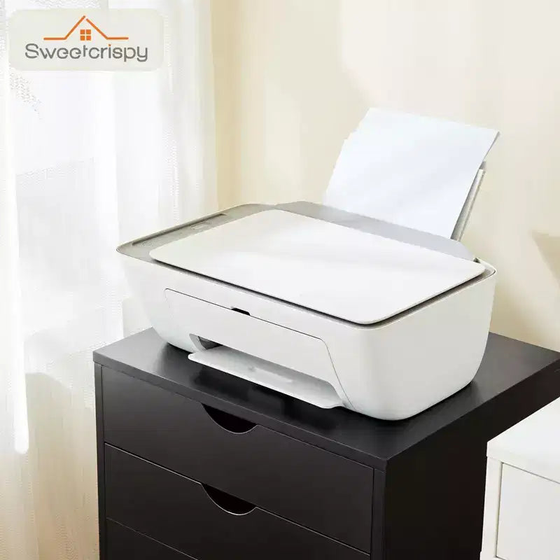 TUYOHW Classeur mobile à 5/7 tiroirs, meuble de rangement moderne sous le bureau pour le bureau et la maison, tiroirs en bois naturel lisses et silencieux