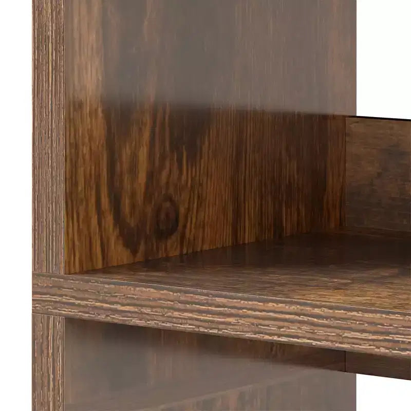 Meuble à chaussures de 180 cm de haut avec rangement ouvert et casier pour bottes hautes pour l'entrée du salon