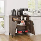 Bahut de porte, buffet autoportant en bois moderne, meuble de rangement avec étagères réglables
