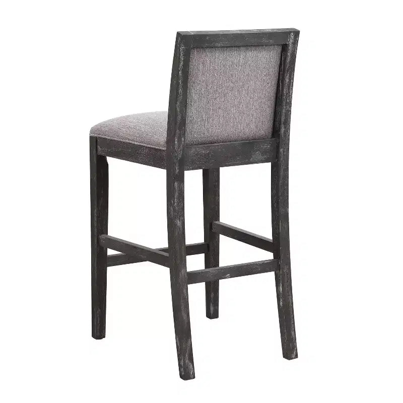 Tabourets de bar hauteur comptoir TUYOHW rembourrés, lot de 2, chaises d'appoint avec cadre en bois d'hévéa, chaises de bar pour îlot de cuisine, bureau à domicile, salle à manger