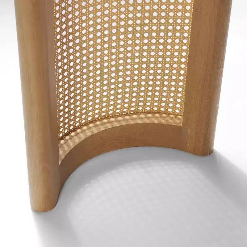 Console de 60 po avec piètement en rotin, Table de canapé étroite, Table d'entrée moderne pour couloir, salon et foyer - Panipeachy
