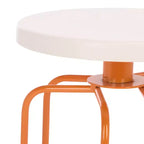 Tabouret de comptoir Osamu - FOX3257A - Crème/Orange - Safavieh Couture