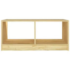 vidaXL Table basse en pin massif 75x33,5 cm Table d'appoint canapé Plusieurs coloris