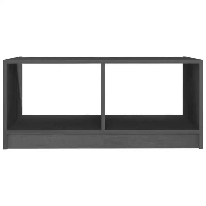 vidaXL Table basse en pin massif 75x33,5 cm Table d'appoint canapé Plusieurs coloris