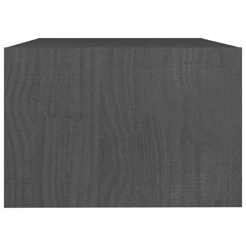 vidaXL Table basse en pin massif 75x33,5 cm Table d'appoint canapé Plusieurs coloris