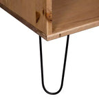 vidaXL Table basse Table d'appoint Table de canapé New York Bois de pin massif