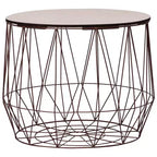 vidaXL Table basse 2 pcs Table d'appoint ronde Table de salon Meubles de salon