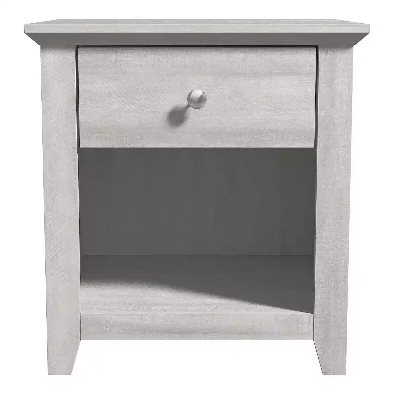 Tables de chevet Galano Modernes à 1 tiroir avec rangement ouvert (lot de 2) 49 L x 43 P x 53 H cm