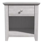 Tables de chevet Galano Modernes à 1 tiroir avec rangement ouvert (lot de 2) 49 L x 43 P x 53 H cm