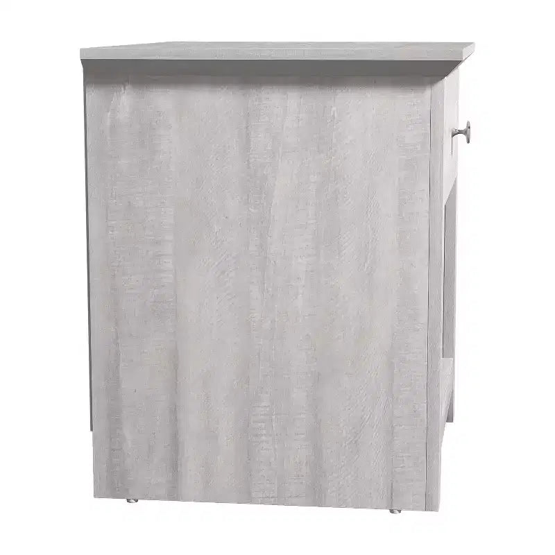Tables de chevet Galano Modernes à 1 tiroir avec rangement ouvert (lot de 2) 49 L x 43 P x 53 H cm