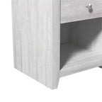 Tables de chevet Galano Modernes à 1 tiroir avec rangement ouvert (lot de 2) 49 L x 43 P x 53 H cm