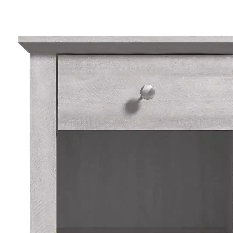 Tables de chevet Galano Modernes à 1 tiroir avec rangement ouvert (lot de 2) 49 L x 43 P x 53 H cm