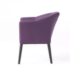 MAYEERTY Fauteuil d'appoint rembourré, assise confortable, salon chambre, multi-usage