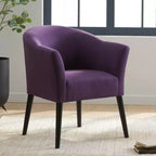 MAYEERTY Fauteuil d'appoint rembourré, assise confortable, salon chambre, multi-usage
