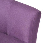 MAYEERTY Fauteuil d'appoint rembourré, assise confortable, salon chambre, multi-usage
