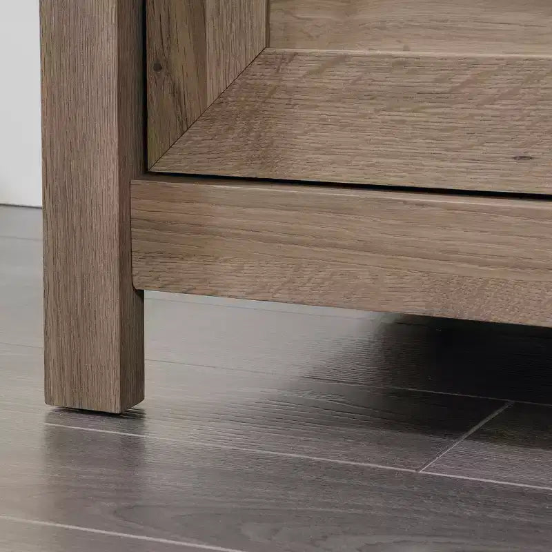 Commode en bois 6 tiroirs GDFStudio Marlow 52 Style rustique