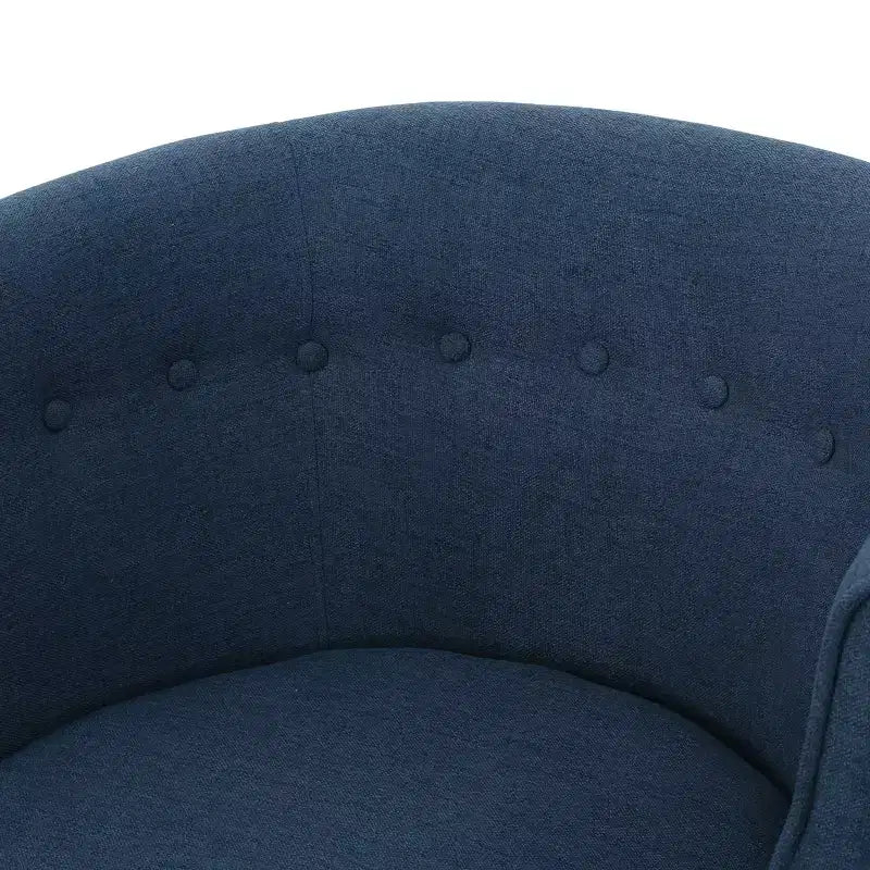 Fauteuil de club moderne MAYEERTY, dossier capitonné, passepoil ton sur ton, pieds robustes en bois de bouleau, pour salon, chambre à coucher ou bureau