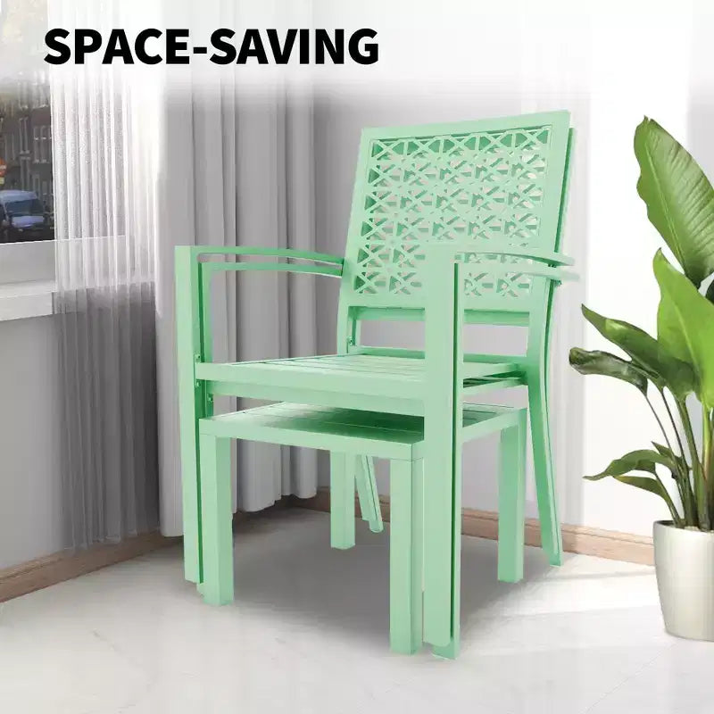 Ensemble de bistro 3 pièces pour patio, mobilier de jardin avec table basse, salon de conversation pour balcon d'appartement, arrière-cour, porche