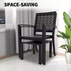 Ensemble de bistro 3 pièces pour patio, mobilier de jardin avec table basse, salon de conversation pour balcon d'appartement, arrière-cour, porche