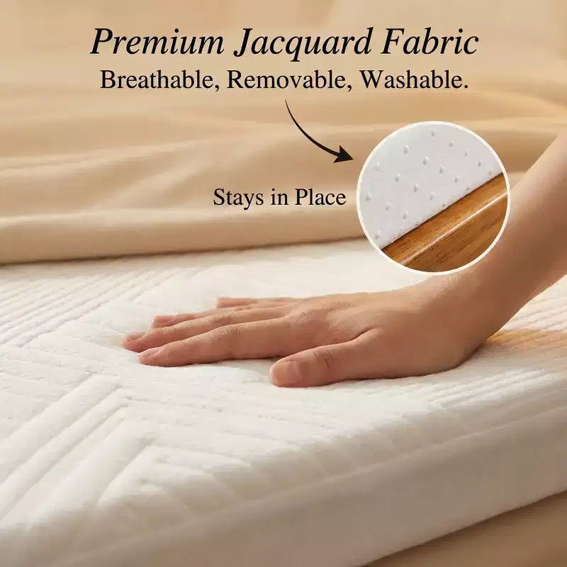 Dyonery Matelas de Canapé Convertible 4 Pouces, Remplacement de Matelas en Mousse à Mémoire de Forme Refroidissante pour Canapé-Lit, Certifié CertiPUR-US