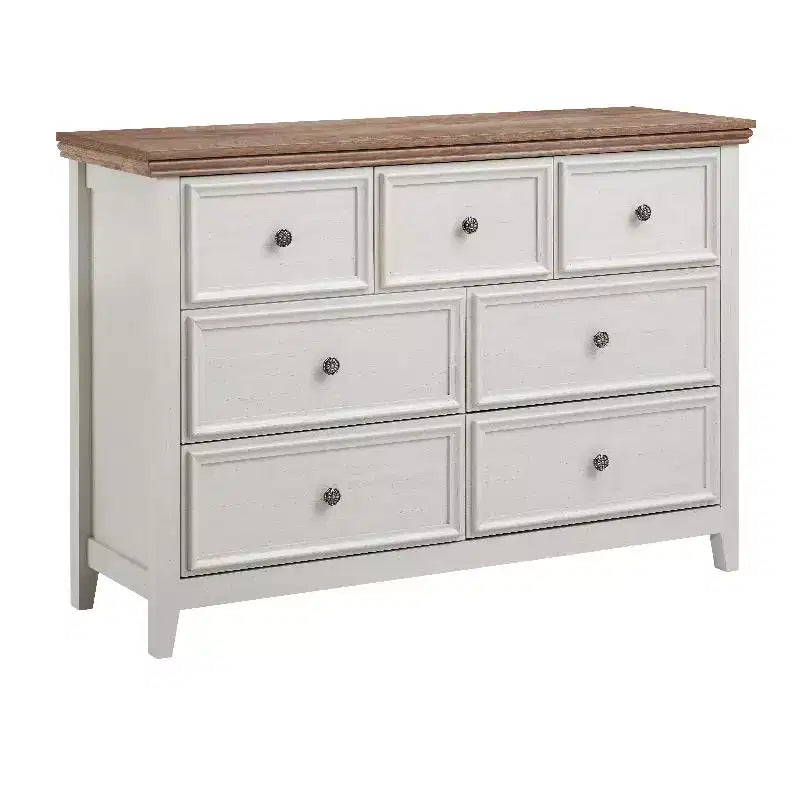 Commode noire, commode moderne pour chambre à coucher, table de chevet à 7 tiroirs, armoire en bois grande capacité pour chambre à coucher, salon, placards, couloir