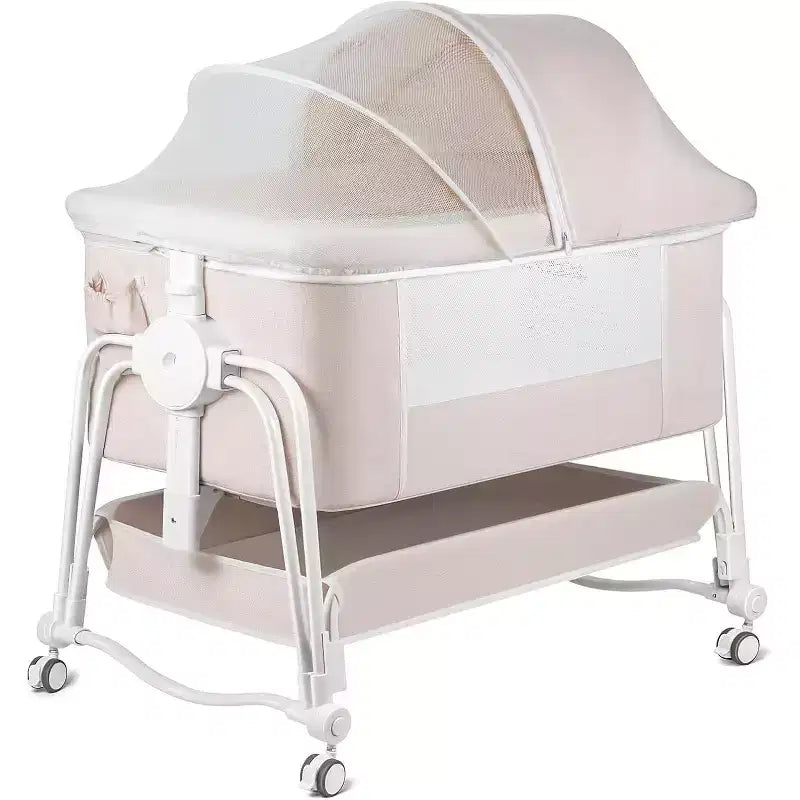 Literie de lit de chevet mobile pour nouveau-nés, grand lit épissé, cododo pour la mère et le bébé, soins de nuit, anti-chute, multifonctionnel
