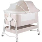Literie de lit de chevet mobile pour nouveau-nés, grand lit épissé, cododo pour la mère et le bébé, soins de nuit, anti-chute, multifonctionnel