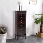 Armoire à bijoux autoportante de 37,6 cm de large