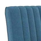 vidaXL Chaise longue velours gris foncé