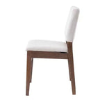 Ensemble de salle à manger 5/7 pièces pour 4/6 personnes, ensemble de meubles de cuisine classique avec chaises de salle à manger empilables et rembourrées - ModernLuxe