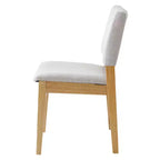 Ensemble de salle à manger 5/7 pièces pour 4/6 personnes, ensemble de meubles de cuisine classique avec chaises de salle à manger empilables et rembourrées - ModernLuxe