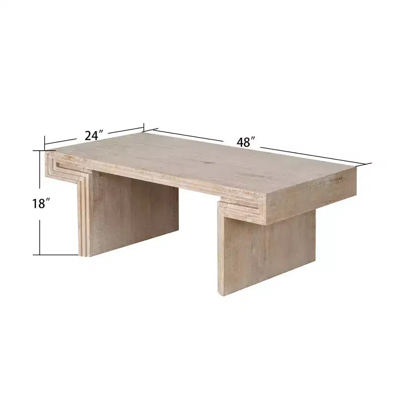 Console industrielle vintage pour salon, table de canapé rectangulaire en bois avec finition en bois vieilli