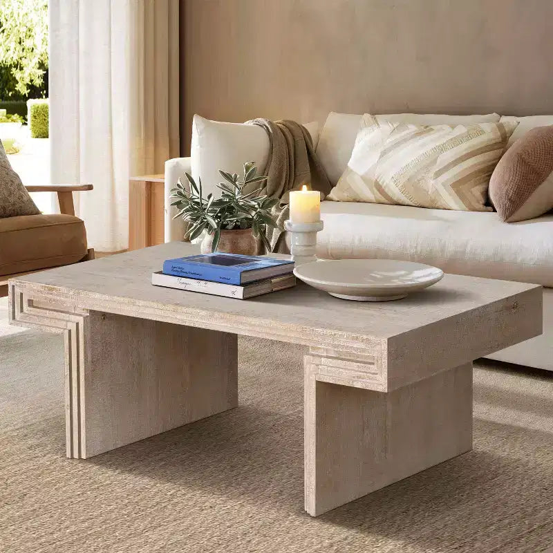 Console industrielle vintage pour salon, table de canapé rectangulaire en bois avec finition en bois vieilli