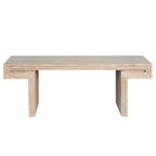 Console industrielle vintage pour salon, table de canapé rectangulaire en bois avec finition en bois vieilli