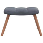 vidaXL Fauteuil de relaxation gris foncé