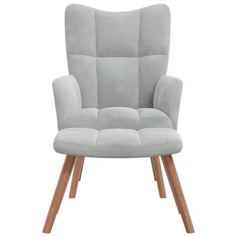 vidaXL Fauteuil de relaxation gris foncé
