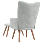 vidaXL Fauteuil de relaxation gris foncé