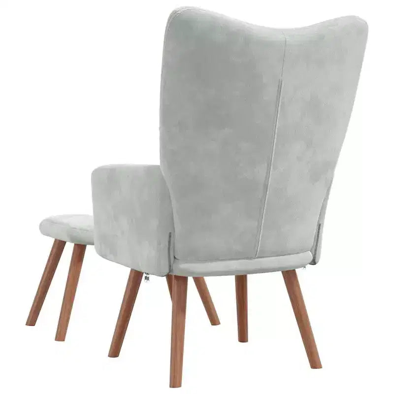 vidaXL Fauteuil de relaxation gris foncé