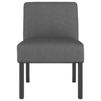 vidaXL Chaise sans accoudoirs crème Polyester Chaise sans accoudoirs robuste