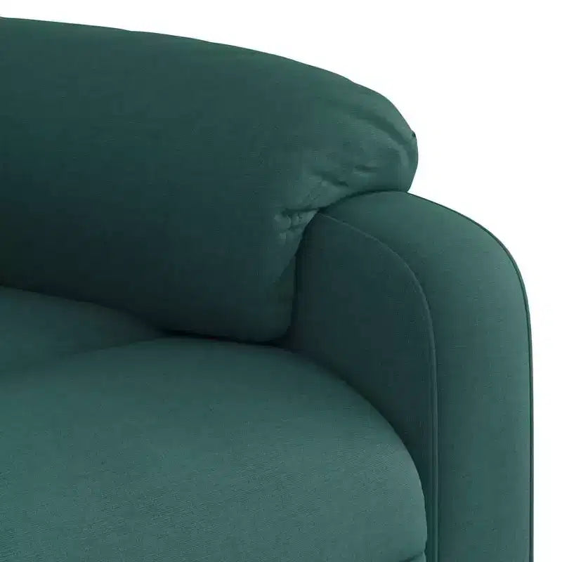 vidaXL Fauteuil de massage inclinable Tissu gris clair