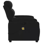 vidaXL Fauteuil de massage inclinable Tissu gris clair