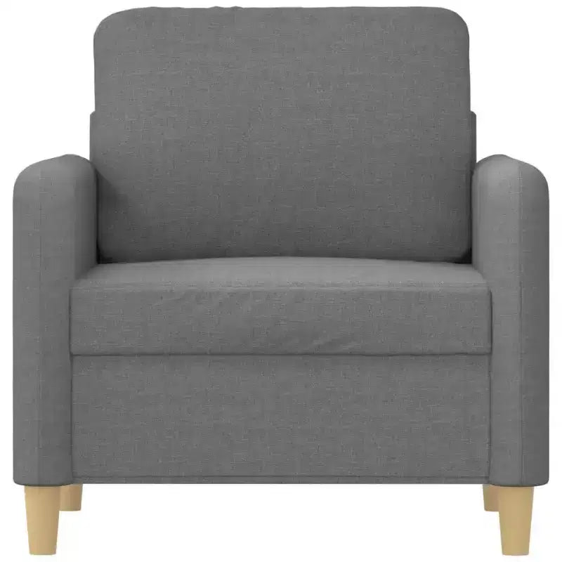 vidaXL Chaise de salon Fauteuil d'appoint rembourré avec accoudoirs en tissu