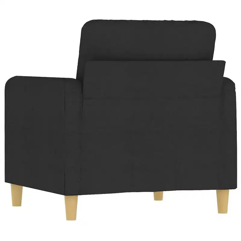 vidaXL Chaise de salon Fauteuil d'appoint rembourré avec accoudoirs en tissu
